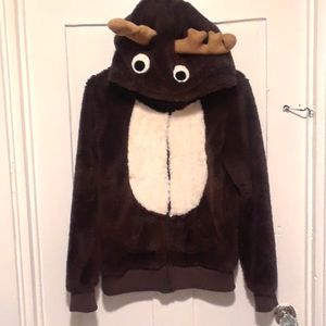 Adorable Reindeer Hoodie